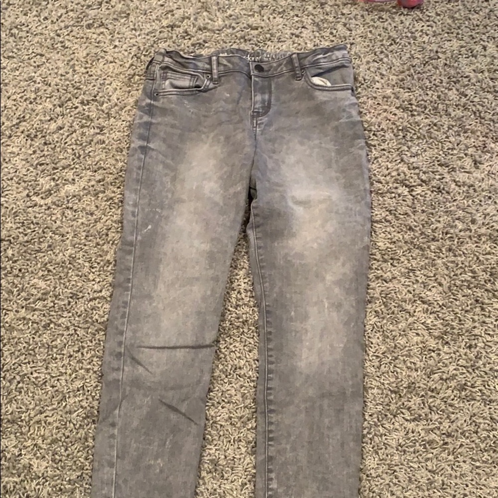 Gymboree Super Skinny Grey Denim Size 14
